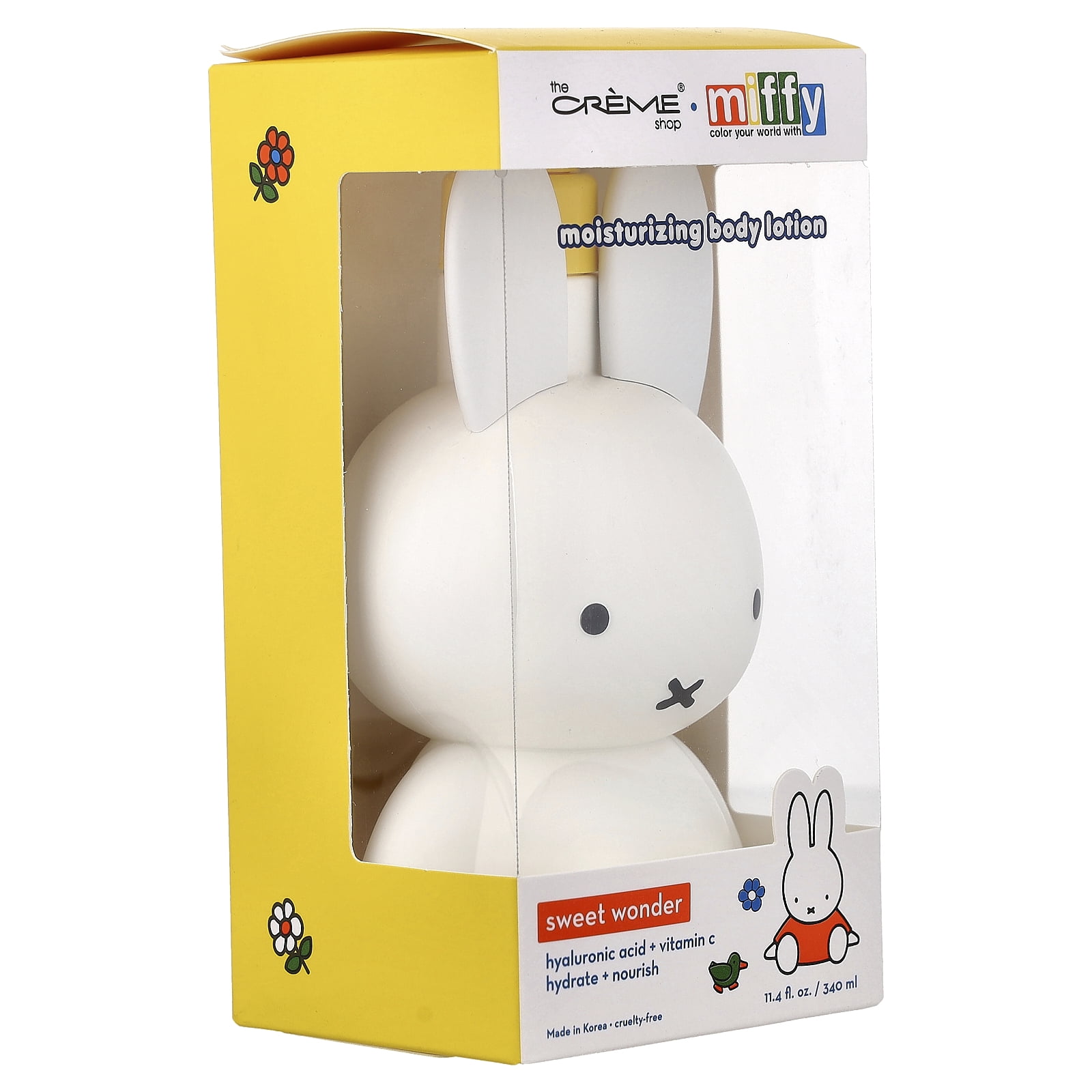 The Creme Shop Miffy, Moisturizing Body Lotion, Sweet Wonder, 11.4 fl oz (340 ml)