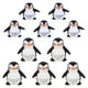 thumbnail image 1 of 10 adornos de pingüino de resina sintética, miniaturas de pingüinos, adornos para casa de muñecas, 1 of 6