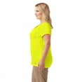 thumbnail image 3 of Dickies Women's Plus Cooling Short Sleeve Pocket T-Shirt, Bright Yellow, 3PS, 3 of 5