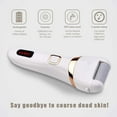 thumbnail image 3 of Remover for Feet, Rechargeable Foot Scrubber Electric Foot File Pedicure Tools for Feet Electronic Callus Shaver Waterproof Pedicure kit forModel IW-9043 Electric Callus Remover with 3 Roller Heads, 3 of 10