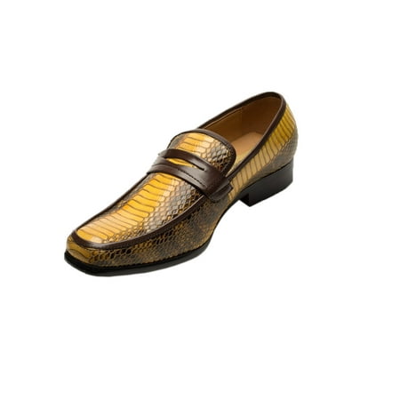 Stylish Slip-On Casual Yellow Shoes