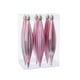 thumbnail image 3 of Colgantes De Plástico 6 Bolas Navideñas De Galvanoplastia De Extraterrestres De 16cm Para Colgar En El Árbol En Oro Rosa Rkxzt, 3 of 9