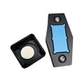 thumbnail image 3 of Soporte para tiza de billar - Accesorios profesionales para billar - Caja para guardar la tiza con clip de fácil transporte, ideal para aficionados negro, 3 of 8