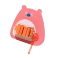 thumbnail image 3 of Gancho de suspensión Toystoory organizador plástico cocina baño estante de almacenamiento naranja, 3 of 6