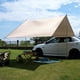 thumbnail image 5 of Sombra Del Refugio Del Coche Toldo de tienda de campaña para techo de coche, tiendas de campaña Anti-UV para coche SUV (café 440x300cm) Ndcxsfigh Libre de BPA, 5 of 8