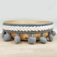 thumbnail image 3 of Ribete de felpa con flecos Sunnimix cinta bor banda DIY gris pompones para coser, 3 of 6