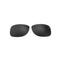 Walleva Black Polarized Replacement Lenses for Maui Jim Hikina Sunglasses