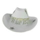 thumbnail image 5 of Sombrero de vaquero occidental Sombrero de fieltro Sombrilla Accesorios para fotos Traje clásico Sombrero de blanco Sombreros de fieltro, 5 of 9