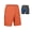 ORANGE, variant on Men's Cycling Shorts with Detachable Liner, Lightweight Padded Mountain Bike MTB Loose-fit Orange XXL