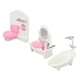 thumbnail image 5 of Juego de muebles para casa de muñecas ANGGREK Juego de baño 1/12, 5 of 6