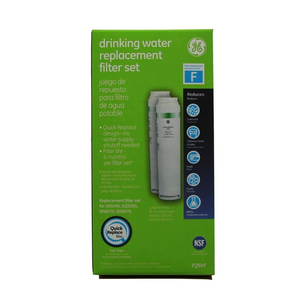 GE FQSVF SmartWater Undersink Filter Set