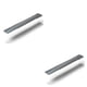 thumbnail image 3 of Wosthever ENLEE Bicicleta Down Tube Frame Protector Plástico Mountain Bike Ciclismo Anti-colisión Pegatina Desmontable Guardia Gris Tipo 1 Gris Tipo 1 2piezas Wosthever CBP355548, 3 of 5