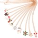 thumbnail image 4 of 10 colgantes de aleación navideña con forma de gota, delicados y colgantes para collar., 4 of 7