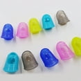 thumbnail image 6 of SPRING PARK 4Pcs/Set Silicone Guitar Finger Guards Fingertip Protectors Fingertip Covers Caps for Stringed Instruments Sewing and Embroidery, 6 of 6