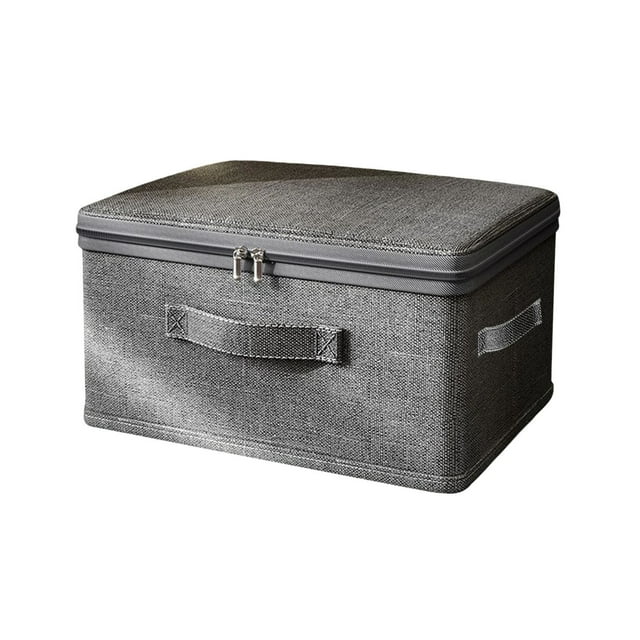 Photo Storage Box,Thickened Large Capacity Quilt Storage Bag - Self Contained Wardrobe Moving Packaging Organizer