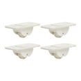 thumbnail image 1 of LOVIVER 4 Pieces Small Fixed Caster Paste Pulleys Accessories for Storage Box Sturdy, 1 of 7