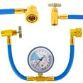 thumbnail image 2 of EIMELI Refrigerant Charge Hose Premium AC Refrigerant Hose Kit with Gauge 1/2 Acme Thread Sturdy Car Air Conditioner Re Hose for Home Car Air Conditioner (Blue), 2 of 11