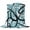 Blue, variant on Orange Geometric Blanket Soft Cozy Warm Twin Blanket for Bed, Plush Fuzzy Flannel Fleece Blankets for Sofa, Black White Striped Abstract Lines Art Throw Blankets for Couch, Gifts for Men, 60"x80"