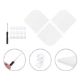 thumbnail image 4 of WRISTBIQUE Floating Corner Shelves Wall Mounted Home Decor 3Pack, 4 of 10
