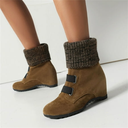 

Gubotare Muck Boots Women s Best Chelsea Sock Bootie Boot Khaki 7