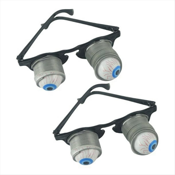 Halloween Ojos Saltones Que Gafas de Globo Ocular Mascarada de Terror Ojos de Miedo Gafas Broma Broma Juguete B