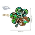 thumbnail image 3 of SLYNSHome St Patrick's Day Door Decorations St Patrick's Day Decorative Shamrocks Wooden Plaques Shamrocks Hangings For Front Doors And Walls, 3 of 9