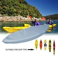 thumbnail image 6 of LUVCMFT 6.8-14.8ft Waterproof Kayak Canoe Cover 210D Storage Dust Cover Boat Protection Silver, 6 of 8