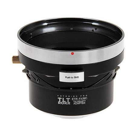 UPC: 0847372043637 | Fotodiox TLTROKR-ETR-FXRF Tilt & Shift Lens Mount Adapter for Bronica ETR Mount Fujifilm Mirrorless Camera Body