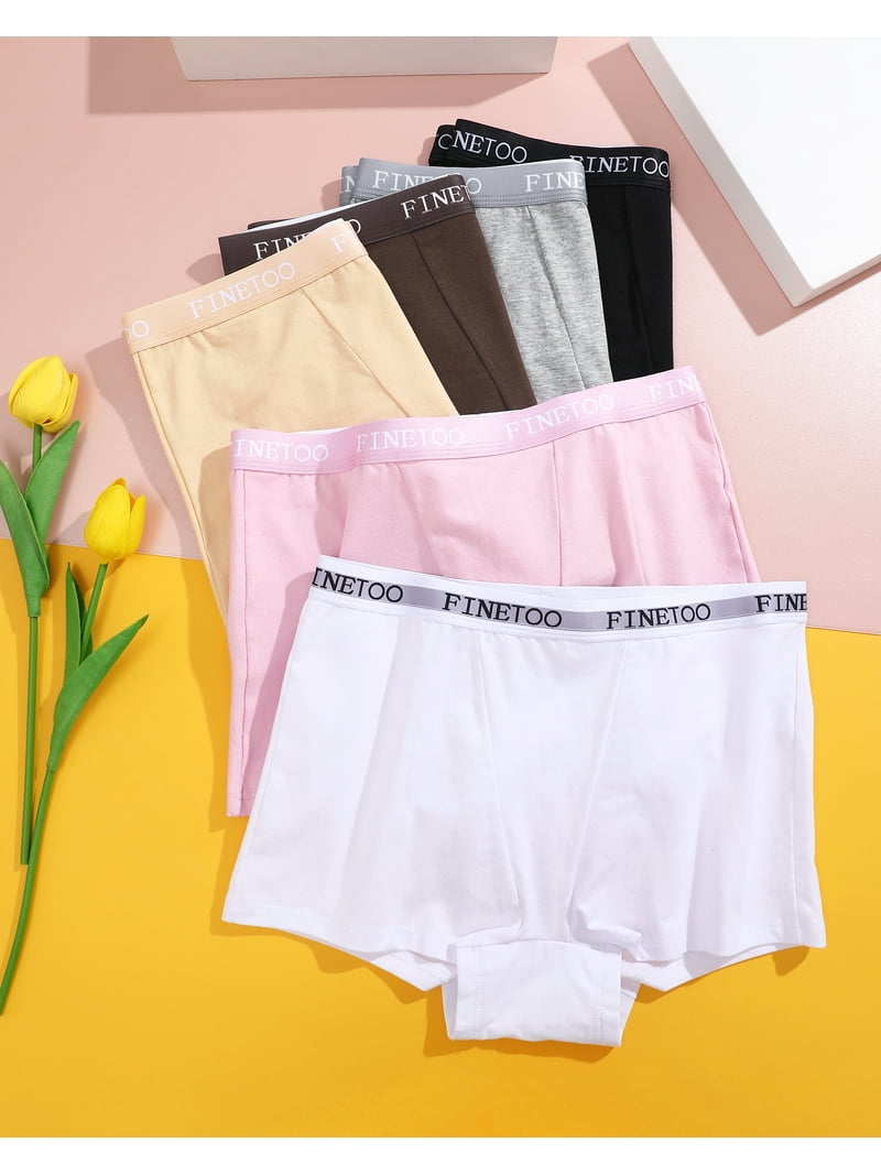 Women's Boxer Briefs 2-Pack - Breathable Boyshort Panties In Ice Silk Fabric, Multiple Colors