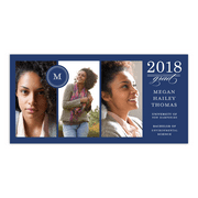 Fancy Filigree Graduation Announcement