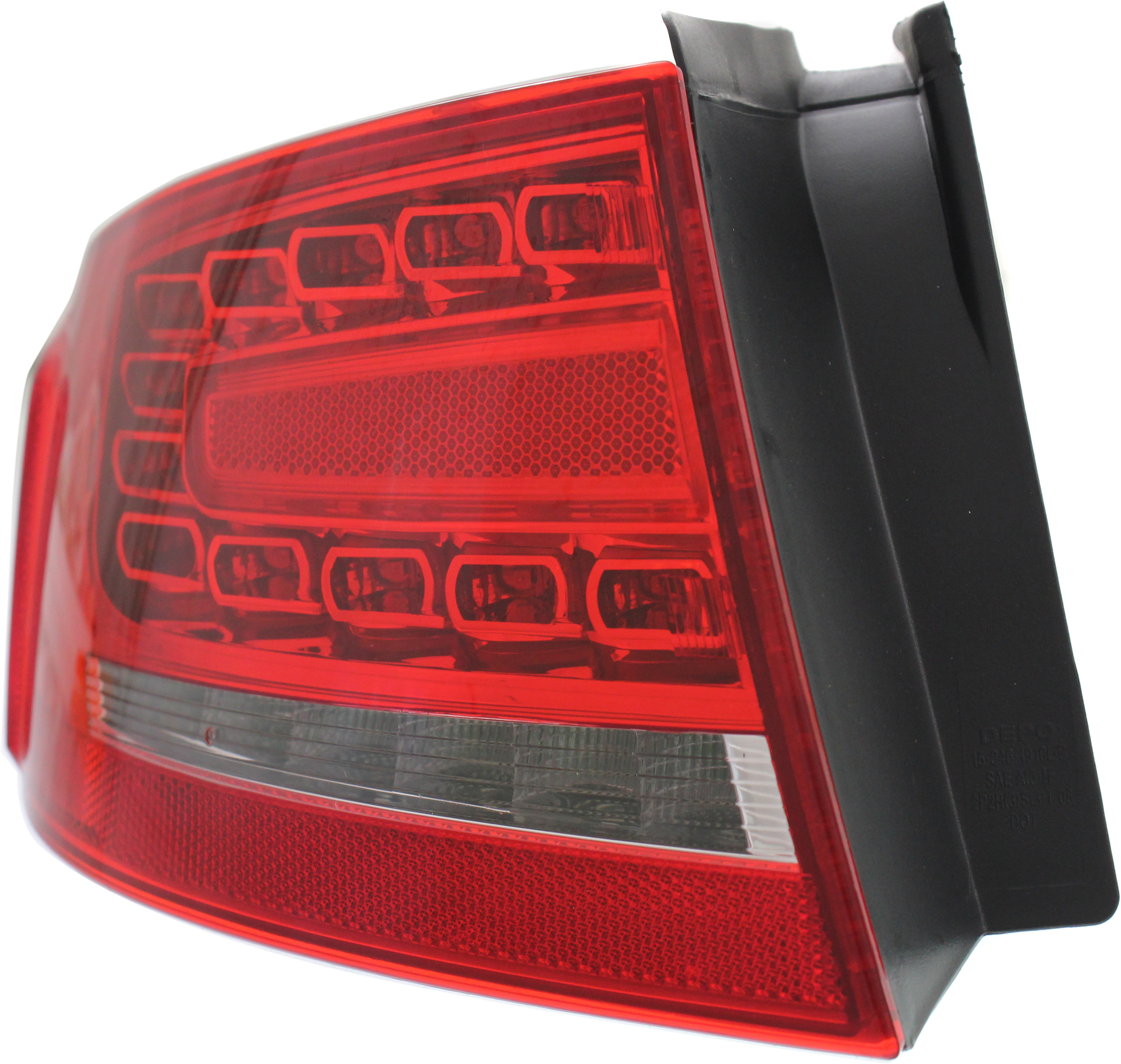 Tail Light Compatible With 2009-2012 Audi A4 2010-2012 S4 Left Driver Side, Outer With bulb(s)