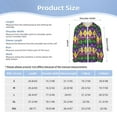 thumbnail image 5 of Cauagu Mardi Gras4 Print Sun Protection Jacket for Teen,Full-Zipper Long Sleeve Sun Shirts with Pockets UV Hoodie Shirts Outdoor Athletic Jacket-X-Large, 5 of 7