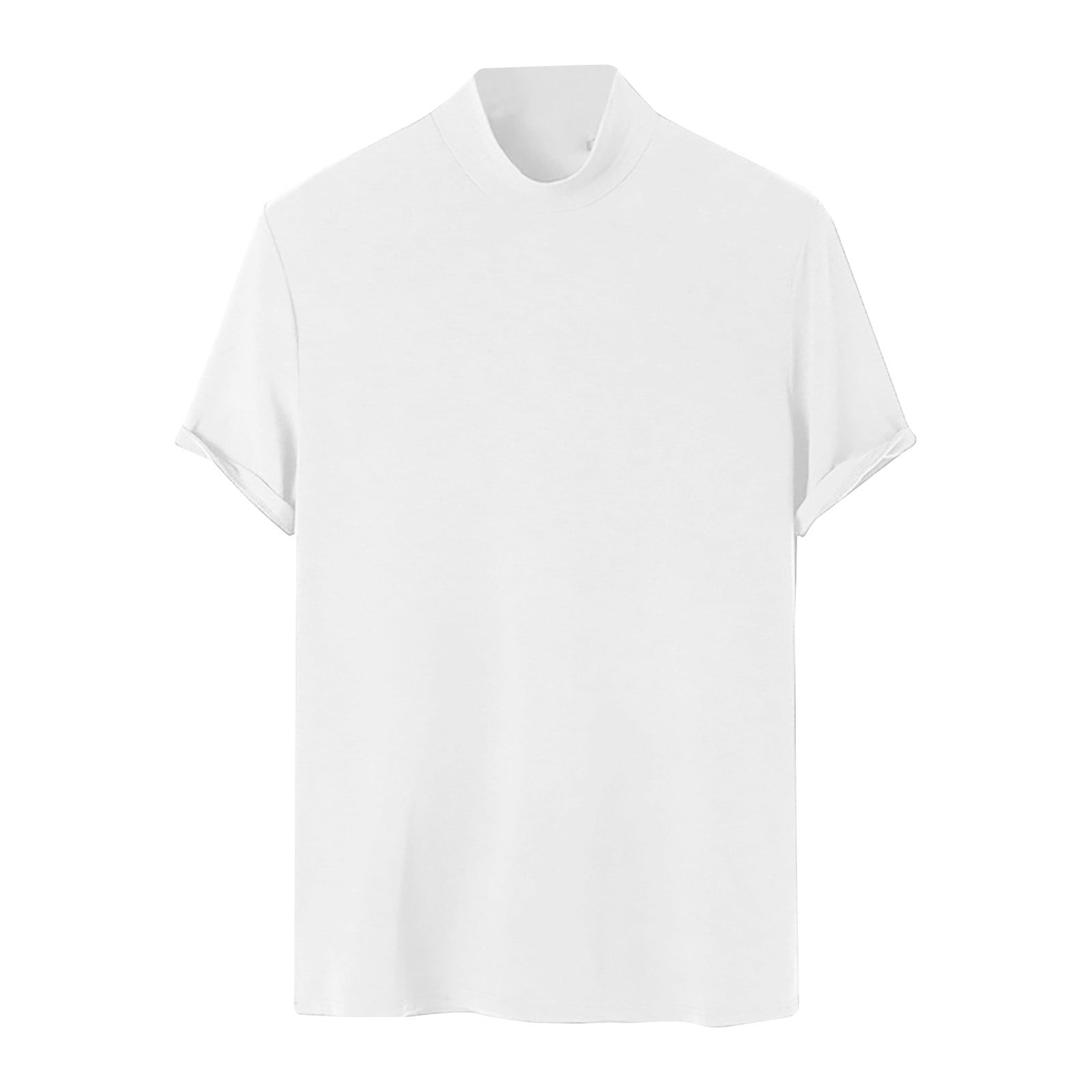 Bzhegqhd Men's Slim-Fit Performance T-Shirt,Moisture-Wicking Quick