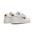 thumbnail image 3 of Jordan WOMENS Jordan 1 Low WMNS "Method of Make Sail Metallic Gold" FN5032 100 from Stadium Goods, 3 of 8
