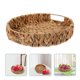 thumbnail image 2 of Cesta tejida para pan, cesta redonda para frutas, cesta para servir comida de mesa, soporte para artículos diversos, 2 of 7