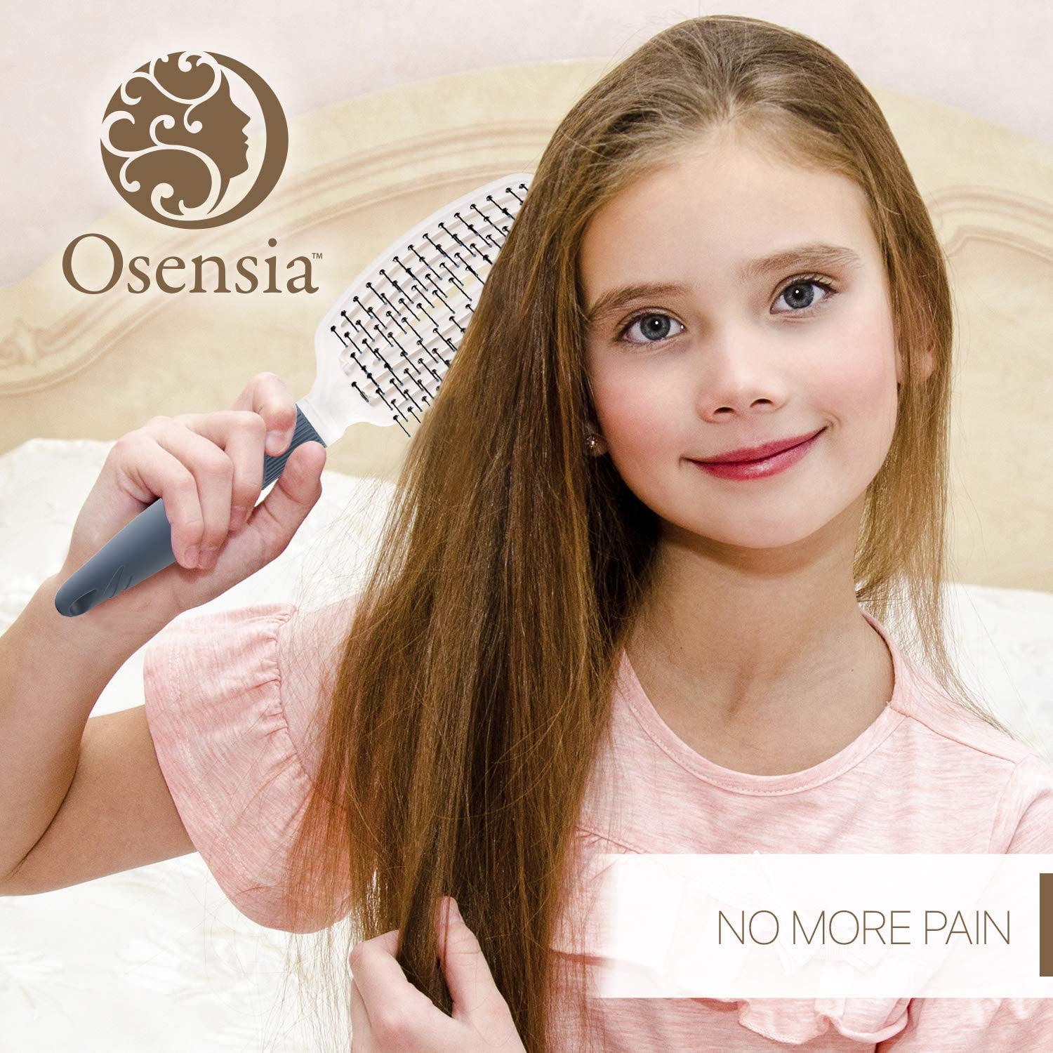 Mineral Infused Detangling Nylon Brush – Osensia