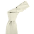 thumbnail image 5 of Corbata Umo Lorenzo Lorenzo Classic Marfil Satinada 144,7 cm x 8,2 cm, 5 of 5