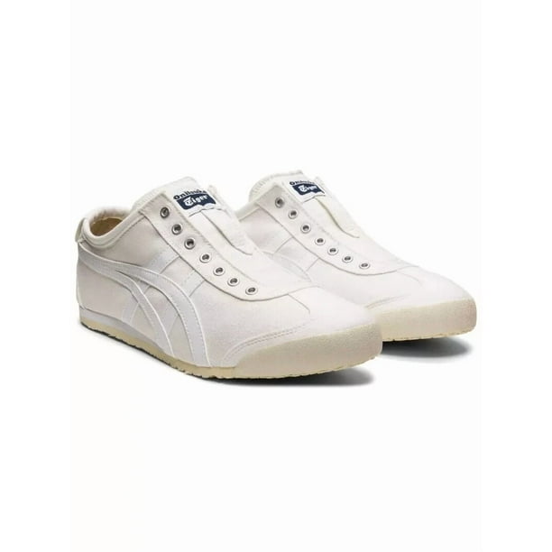 Onitsuka Tiger MEXICO 66 SLIP-ON 1183C141-100 WHITE on WHITE New NIB Size 13