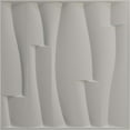 thumbnail image 5 of Ekena Millwork 19 5/8"W x 19 5/8"H Brick Wave EnduraWall Decorative 3D Wall Panel, Bright Coat Gold (12-Pack for 32.04 Sq. Ft.), 5 of 6