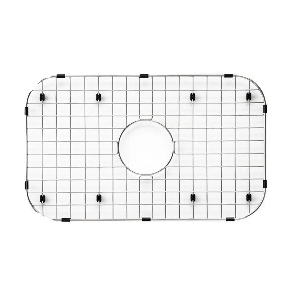 Houzer BG-2700 Bottom Grid 22-1/4" L X 13-1/2" W Stainless Steel Basin Rack - Stainless