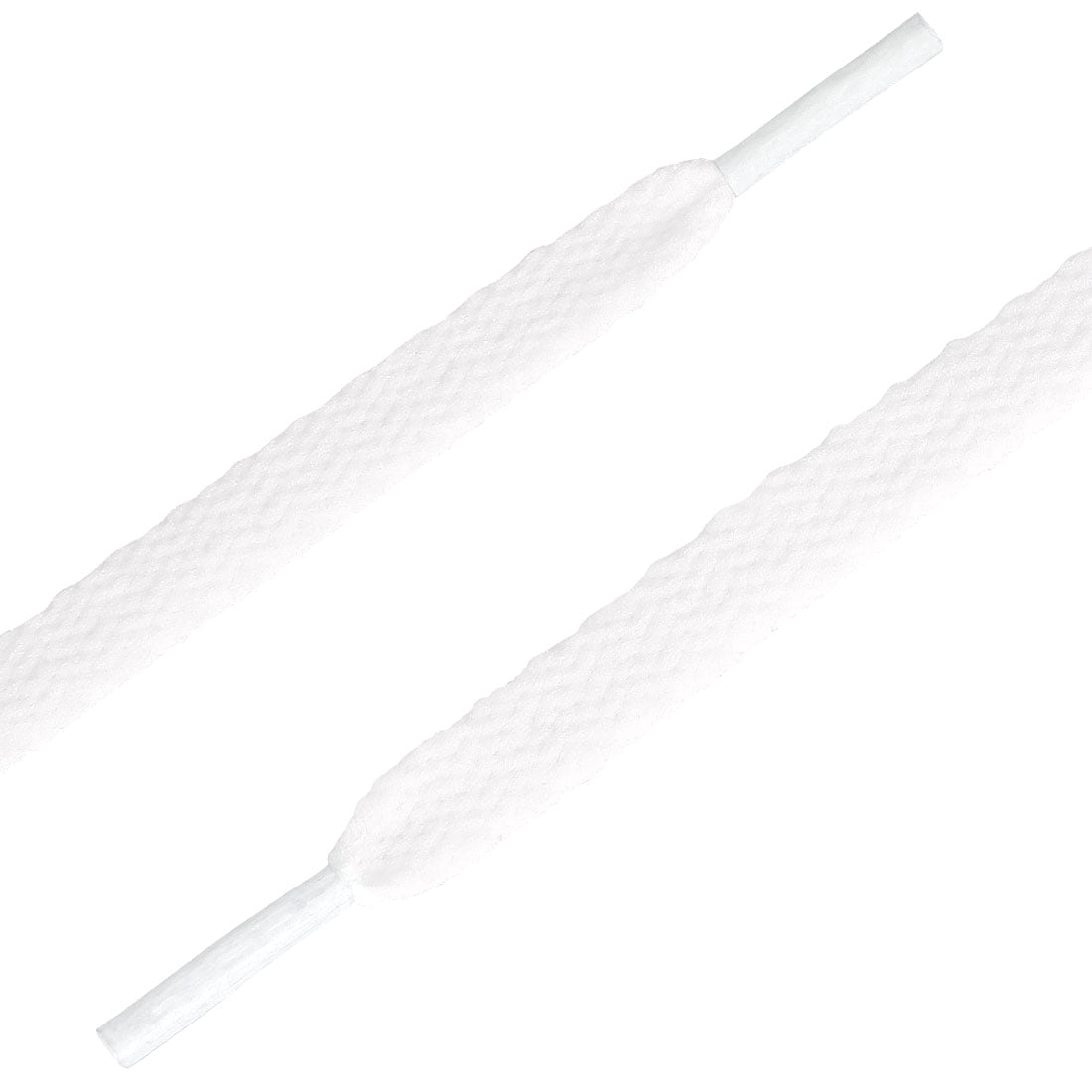 5 Pairs High Durability Athletic Unisex Flat Shoelaces for Sneaker white 100 cm/39.5"