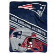 thumbnail image 1 of New England Patriots Blanket 60" x 80" Slant Raschel Throw, 1 of 3