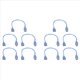 thumbnail image 1 of 10X Corto USB 2,0 una Hembra Al Cable de Extension Macho, 1 of 5