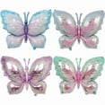 thumbnail image 3 of Large Butterfly Aluminum Foil Balloons Butterfly Helium Air Globos Birthday Party Decorations Baby Shower Kids Toy Photo Props, 3 of 10