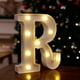 thumbnail image 1 of Ganfancp Navidad Alfabeto Luces de Colores Fiesta de Navidad Luces de Colores Liquidación Ventas Hoy Ofertas Prime 1* Luz de Letras, 1 of 2