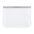 thumbnail image 2 of Juliy Food Storage Bag Leak-proof Easy Seal Silica Gel Vegetable Fruit Freezer Gallon Bag for Home, 2 of 3