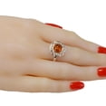 thumbnail image 2 of Sterling Silver and Baltic Amber Ring "Makalya", 2 of 4