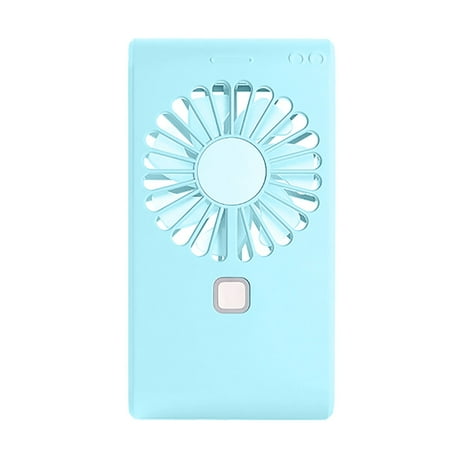 

Lady Handheld Fan Rechargeable Small Personal Fan Mini Cooling Electric Fan for Girls Woman Office School Working Home with Stand Makeup Mirror