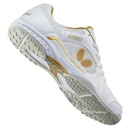 Butterfly Lezoline Rifones Shoes White/Gold 11.0 (47 EU, 29.0 JP)