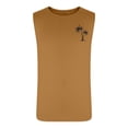 thumbnail image 3 of Camisas de Suéter para Hombre sin Mangas Impresión Cuello Redondo Tanque Deportivo, Top de Moda Casual para el Verano Al Aire Libre, 3 of 8